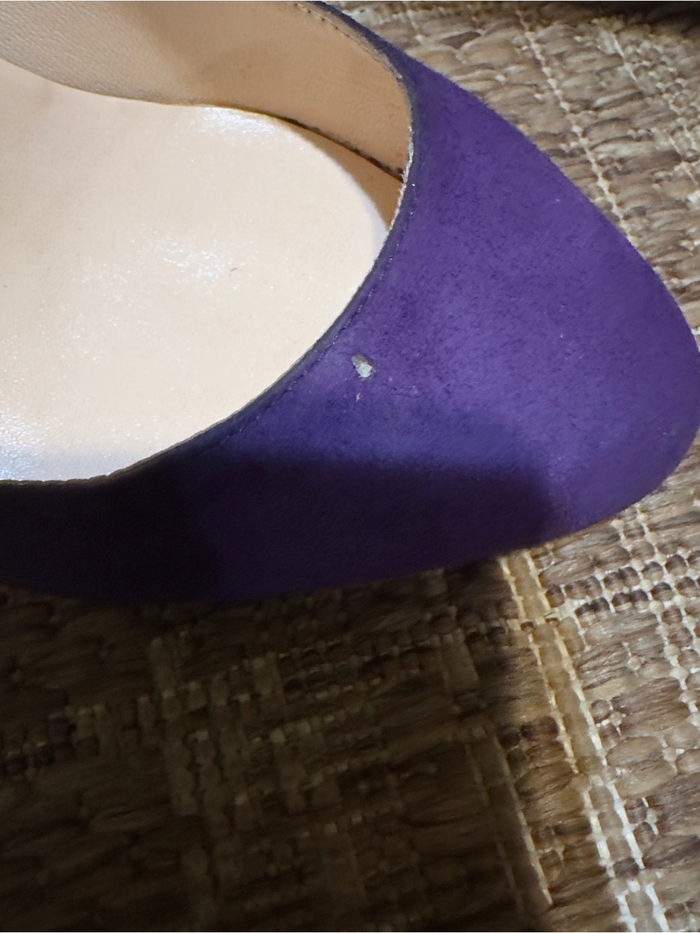 👠✨ 𝐂𝐇𝐑𝐈𝐒𝐓𝐈𝐀𝐍 𝐋𝐎𝐔𝐁𝐎𝐔𝐓𝐈𝐍 𝐃𝐞𝐜𝐥𝐢𝐜 𝟏𝟐𝟎 𝐏𝐮𝐫𝐩𝐥𝐞 𝐒𝐮𝐞𝐝𝐞 (𝐖𝐢𝐭𝐡 𝐁𝐨𝐱) 𝐒𝐳 𝟒𝟎 ✨👠 - Picture 11 of 12